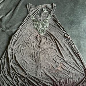 Lane Bryant sz 26/28 beaded neckline top